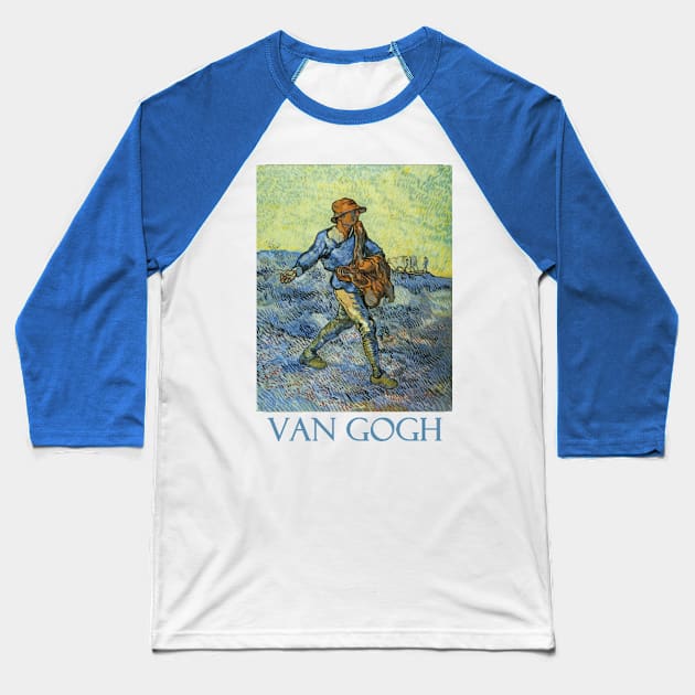 The Sower by Vincent van Gogh Baseball T-Shirt by Naves